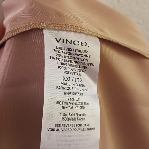 Vince‎ Drapey Button-Down Stripe Shirtdress - Picture 13 of 13